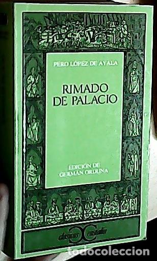 Libros: Rimaldo de palacio - AYALA, Pero L&oacute;pez de: - Foto 1