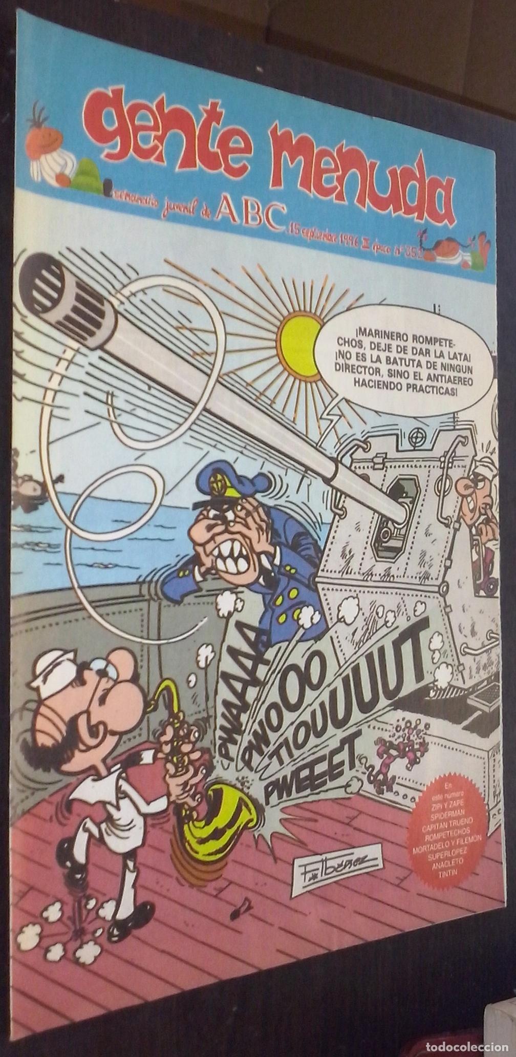 Libri di seconda mano: Gente menuda. Semanario juvenil de ABC. III &eacute;poca. N&ordm; 352 - C&Oacute;MICS: