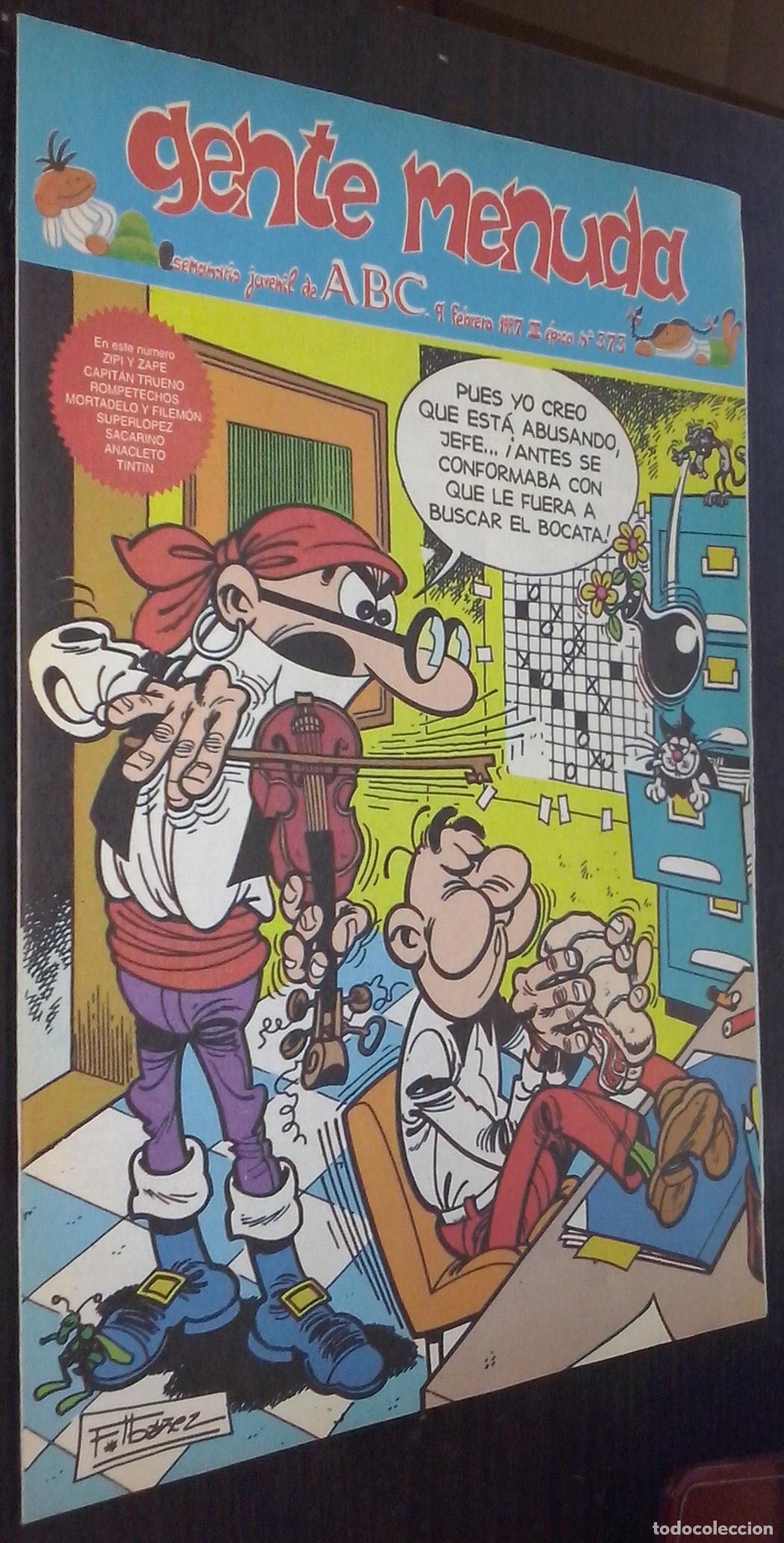 B&uuml;cher: Gente menuda. Semanario juvenil de ABC. III &eacute;poca. N&ordm; 373 - C&Oacute;MICS: