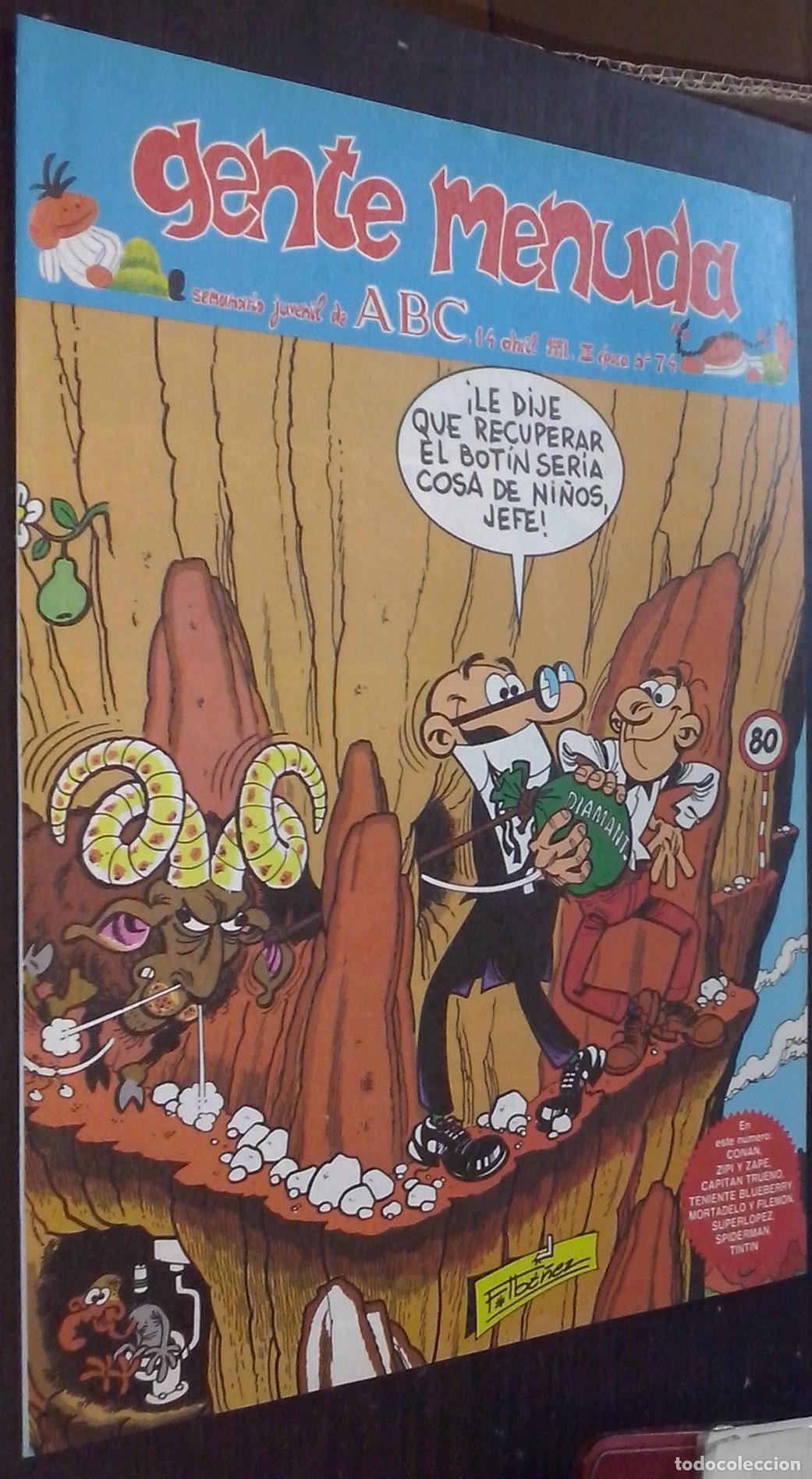 books: Gente menuda. Semanario juvenil de ABC. III &eacute;poca. N&ordm; 74 - C&Oacute;MICS: