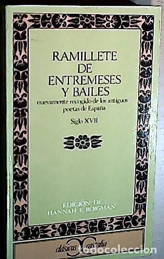 Libros: Ramillete de entremeses y bailes - SIN AUTOR: - Foto 1