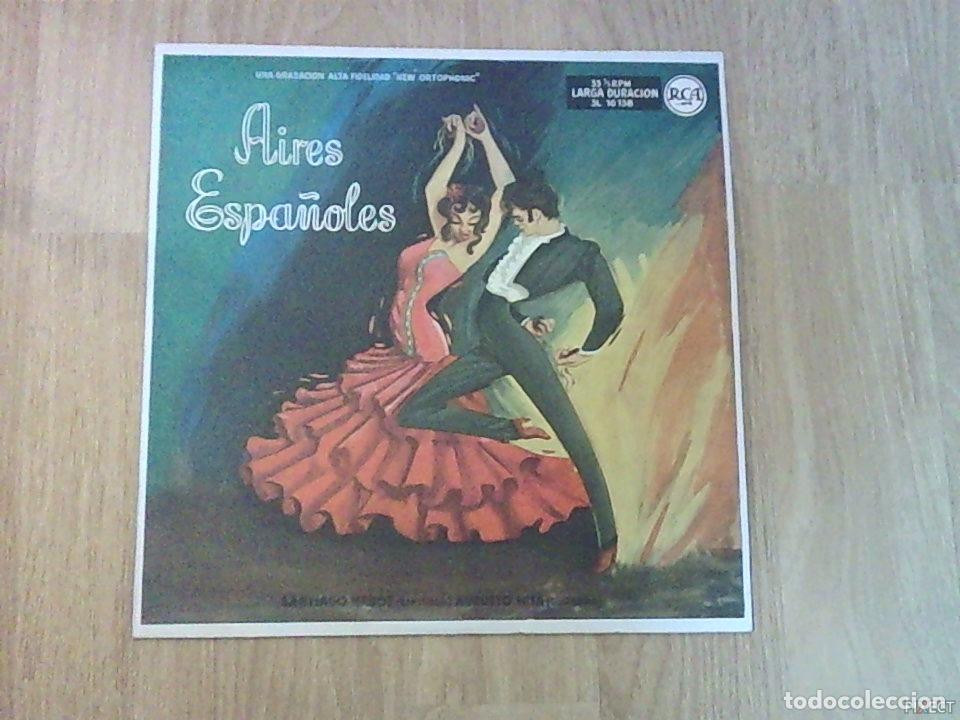 Libros: AIRES ESPA&Ntilde;OLES. SANTIAGO NEBOT (BANDURRIA) AUGUSTO HITA (GUITARRA). DISCO. VINILO. DISCOS. VINILOS