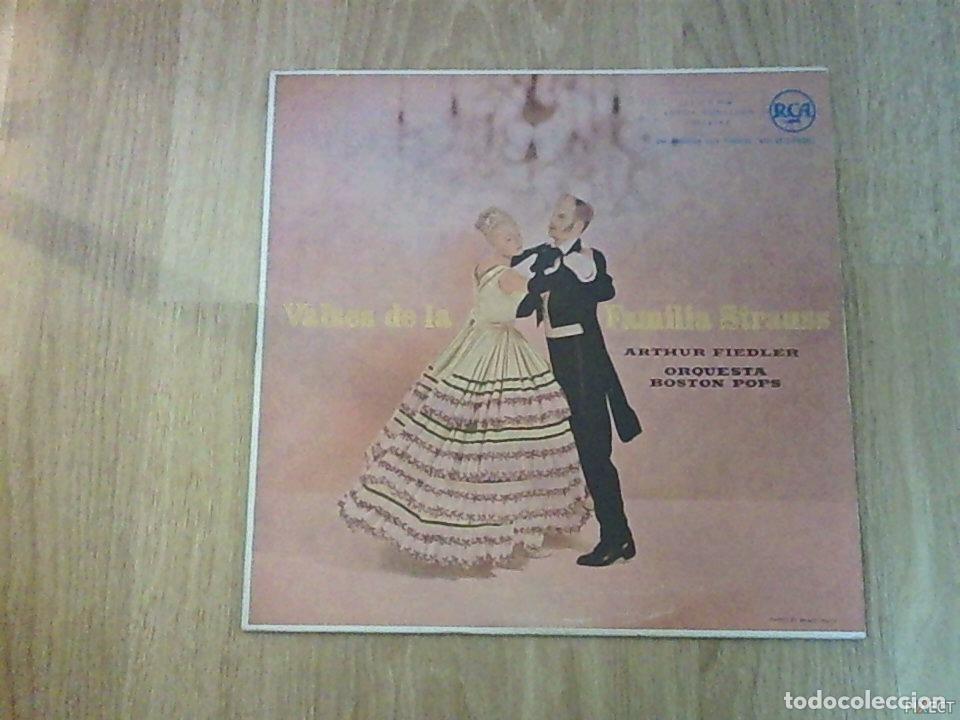 books: VALSES DE LA FAMILIA STRAUSS. ARTHUR FIEDLER. DISCO. VINILO. DISCOS. VINILOS - :