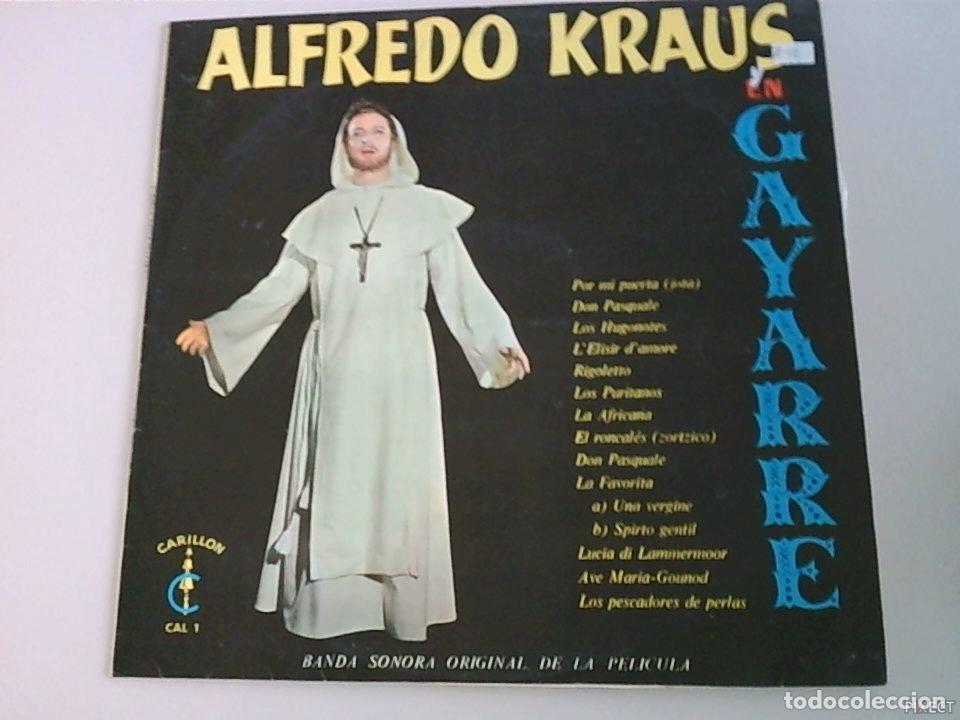 Libri di seconda mano: ALFREDO KRAUS EN GAYARRE. B.S.O. DISCO. VINILO. DISCOS. VINILOS - ALFREDO KRAUS.:
