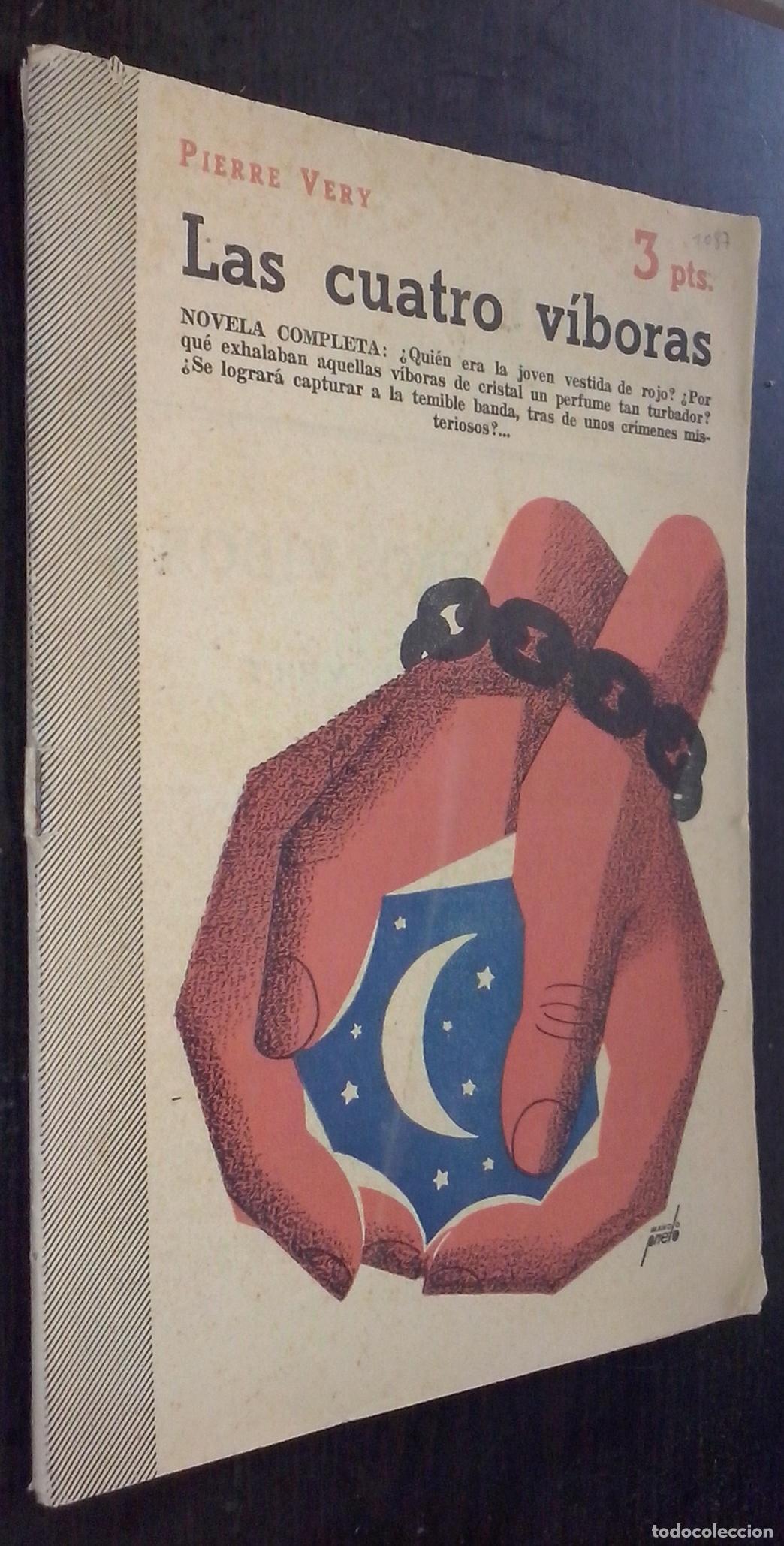 Libros: Las cuatro v&iacute;boras - VERY, Pierre: - Foto 1