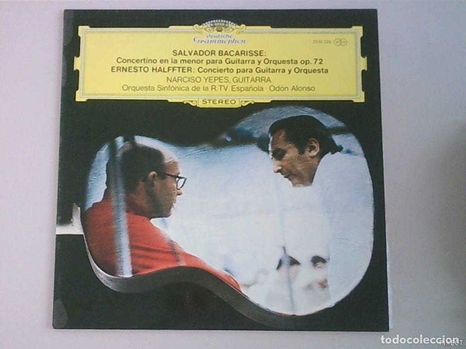 B&uuml;cher: SALVADOR BACARISSE. CONCERTINO EN LA MENOR PARA GUITARRA Y ORQUESTA OP.72. ERNESTO HALFFTER: CONCIER