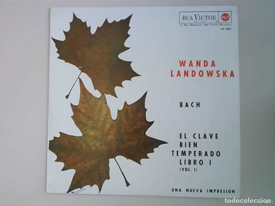 B&uuml;cher: BACH. WANDA LANDOWSKA. EL CLAVE BIEN TEMPERADO LIBRO 1 VOL.1. DISCO. VINILO. DISCOS. VINILOS - BACH.