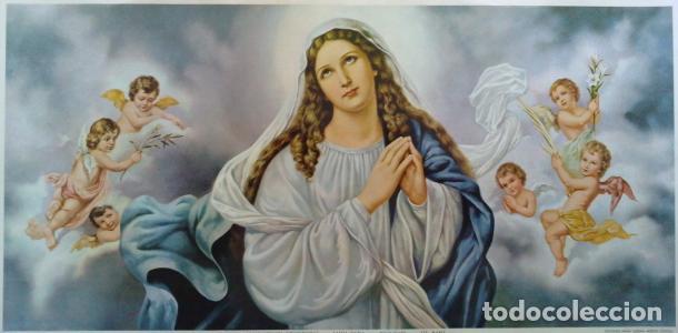 Libros: LA INMACULADA CONCEPCI&Oacute;N. 88x40 cms. - &Aacute;ngel Alem&aacute;n: