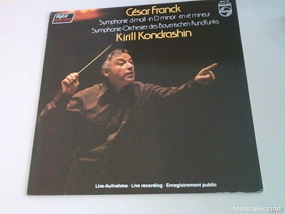 Livres: CESAR FRANCK.SYMPHONIE D-MOLL-IN D MINOR-EN RE MINEUR. DISCO. VINILO. DISCOS. VINILOS - CESAR FRANCK