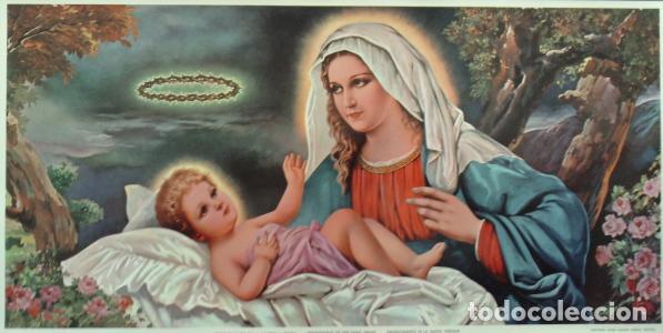 B&uuml;cher: PRESENTIMIENTO DE LA SANTISIMA VIRGEN. 80x36 cms. - &Aacute;ngel Alem&aacute;n: