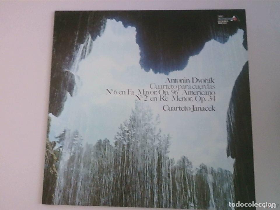 books: ANTONIN DVORAK. CUARTETO PARA CUERDAS. CUARTETO JANACEK. DISCO. VINILO. DISCOS. VINILOS - DVORAK.: