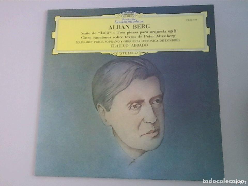 Libri di seconda mano: ALBAN BERG. SUITE DE LULU- TRES PIEZAS PARA ORQUESTA OP.6- ?. DISCO. VINILO. DISCOS. VINILOS - ALBAN