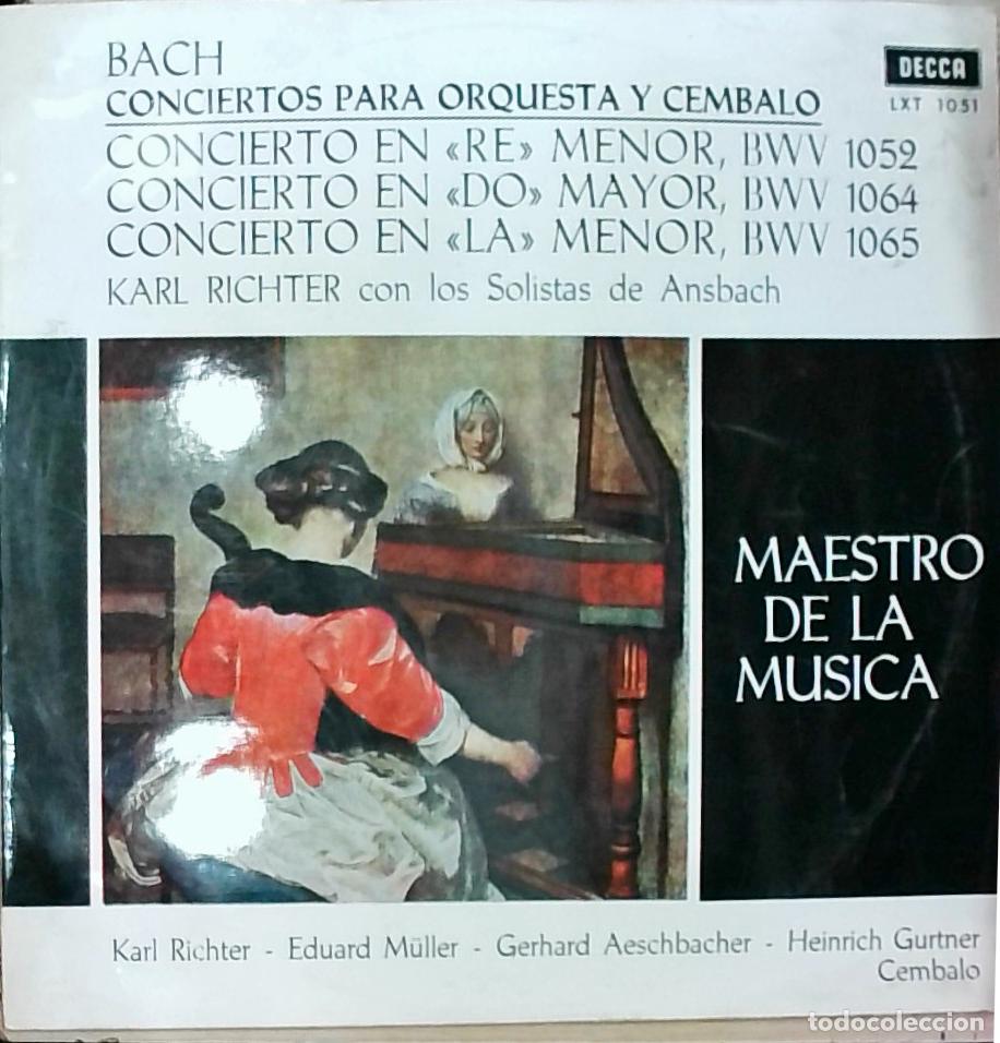 Livros em segunda m&atilde;o: Conciertos para Orquesta y C&eacute;mbalo - Bach: