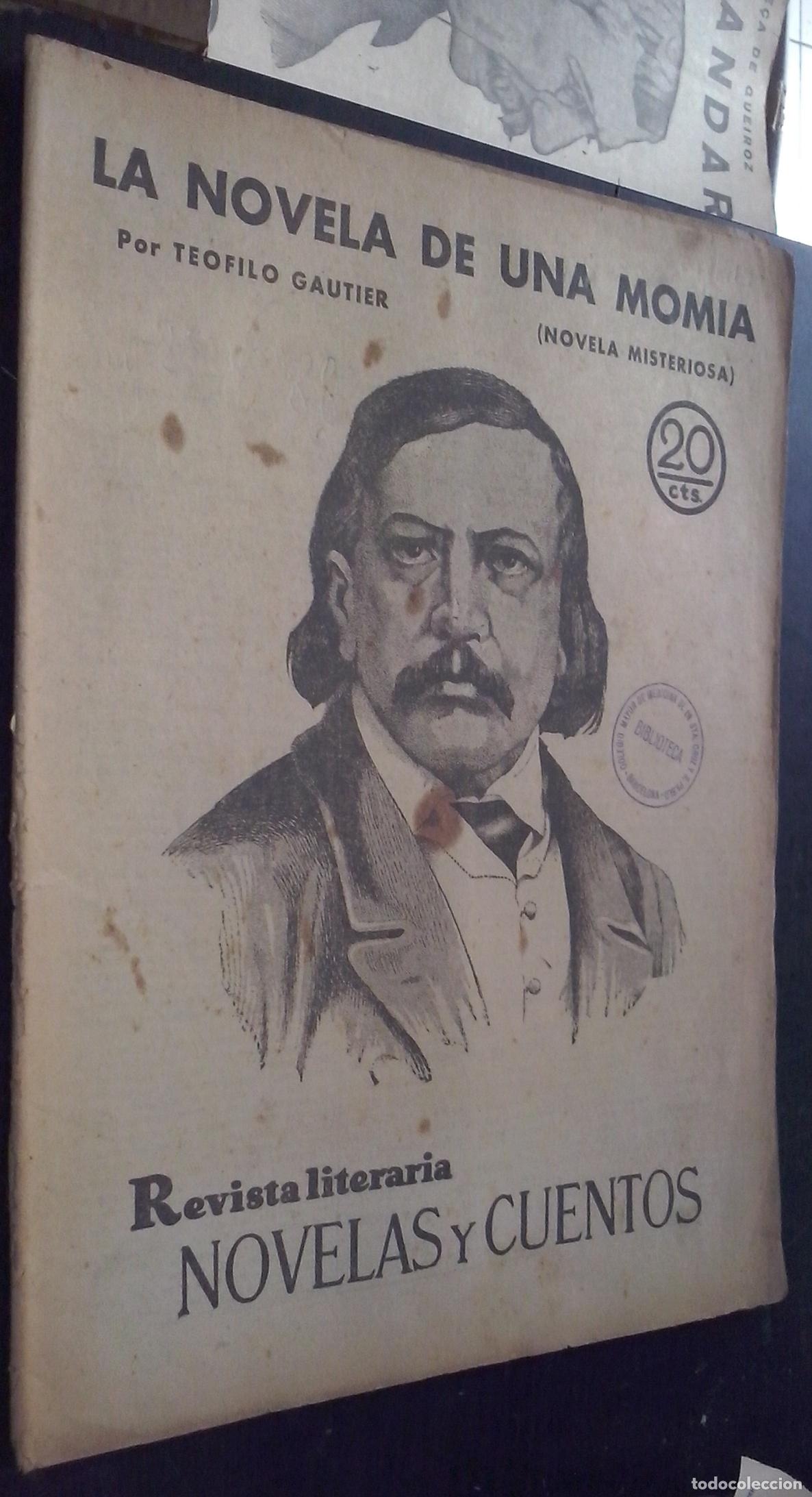 Libros: La novela de una momia - GAUTIER, Te&oacute;filo: - Foto 1