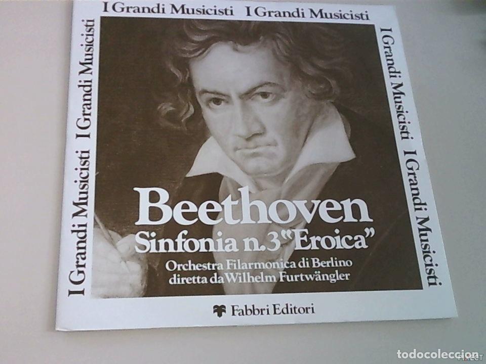 Libros: BEETHOVEN. SINFONIA N&ordm;3 EROICA. WILHELM FURTWANGLER. DISCO. VINILO. DISCOS. VINILOS - BEETHOVEN.: