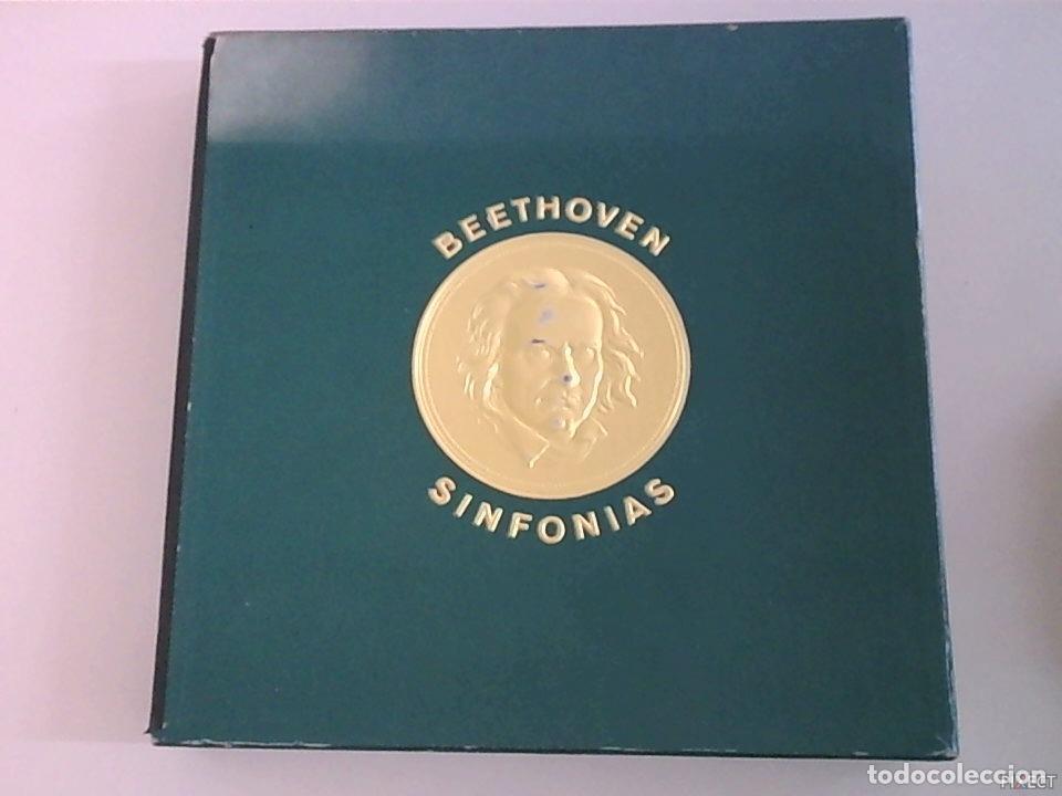 Libros: BEETHOVEN. SINFONIAS: 1-2-3-5-6-7-8-9 MAS CHOPIN, MOZART Y WAGNER. DISCO. VINILO. DISCOS. VINILOS -