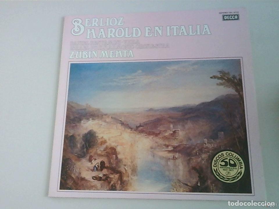 B&uuml;cher: BERLIOZ. HAROLD EN ITALIA. DISCO. VINILO. DISCOS. VINILOS - BERLIOZ.: