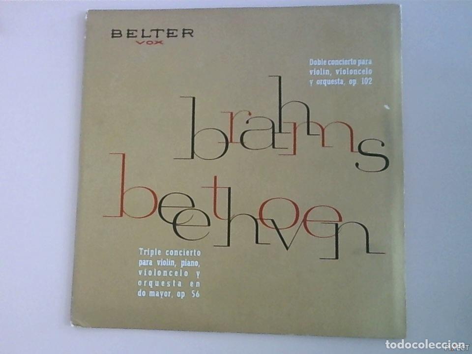 Libros: BRHMS-BEETHOVEN. DOBLE CONCIERTO PARA VIOLIN,VIOLONCELO Y ORQUESTA,OP.102-TRIPLE CONCIERTO PARA VIOL