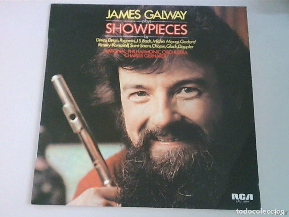 B&uuml;cher: JAMES GALWAY. SHOWPIECES BY BACH,MIYAGI,CHOPIN,KORSAKOFF,PAGANINI ?. DISCO. VINILO. DISCOS. VINILOS