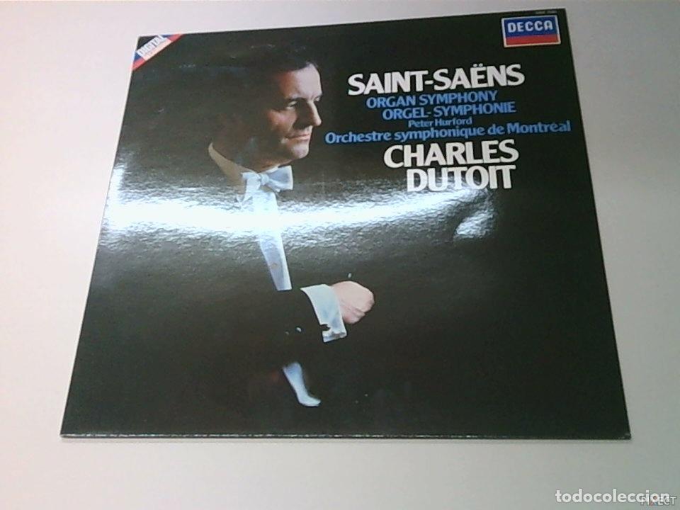 B&uuml;cher: SAINT-SAENS. ORCHESTRE SYMPHONIQUE DE MONTREAL. DISCO. VINILO. DISCOS. VINILOS - CHARLES DUTOIT.: