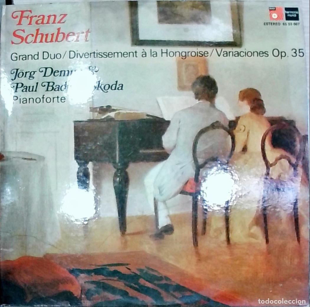 Livres: Grand Duo/Divertissement &agrave; la Hongroise. Variaciones Op. 35 - Franz Schubert: