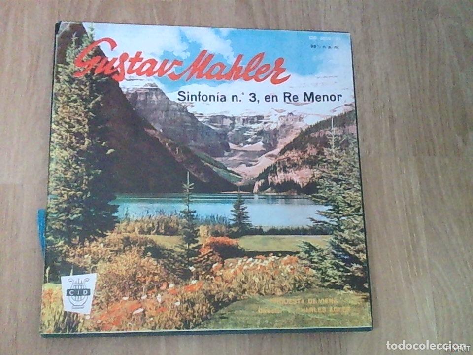 Libri di seconda mano: GSUTAV MAHLER. SINFONIA N&ordm;3 EN RE MENOR. DISCO. VINILO. DISCOS. VINILOS - G. MAHLER: