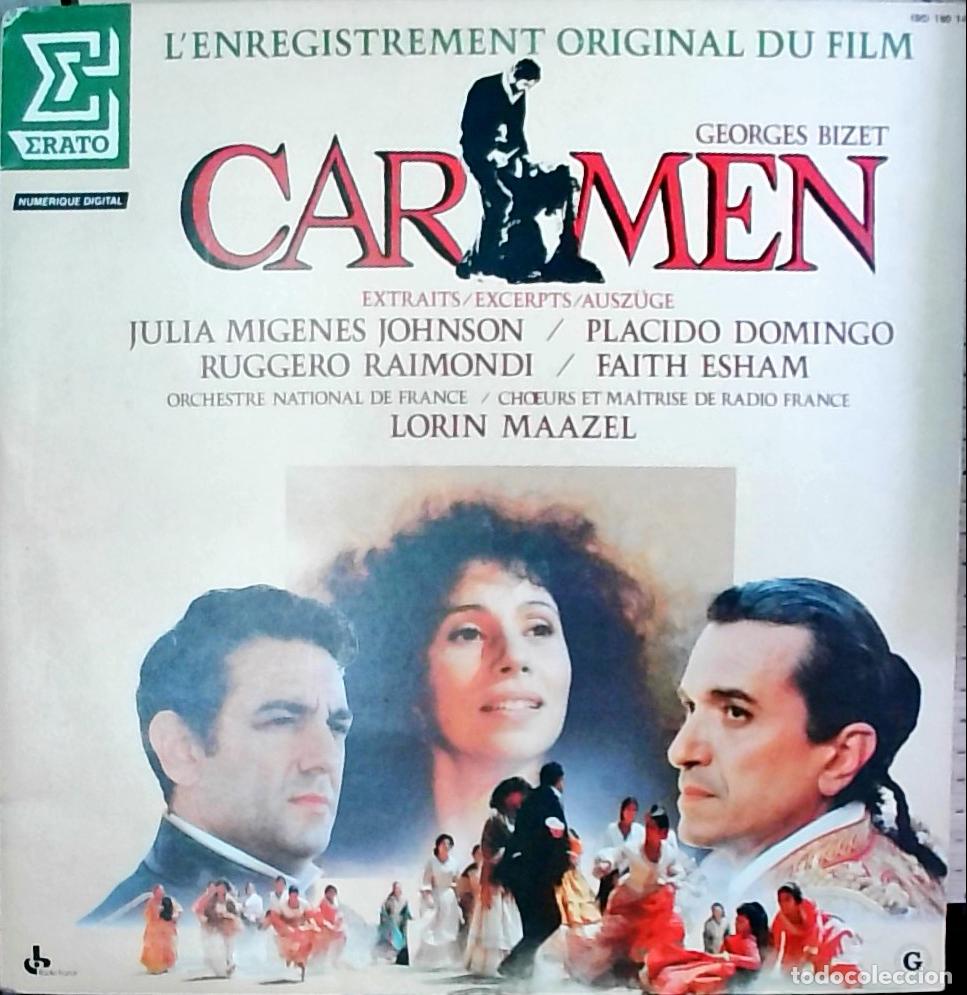 Livres: Carmen l'enregistrement original du film, extraits - Georges Bizet: