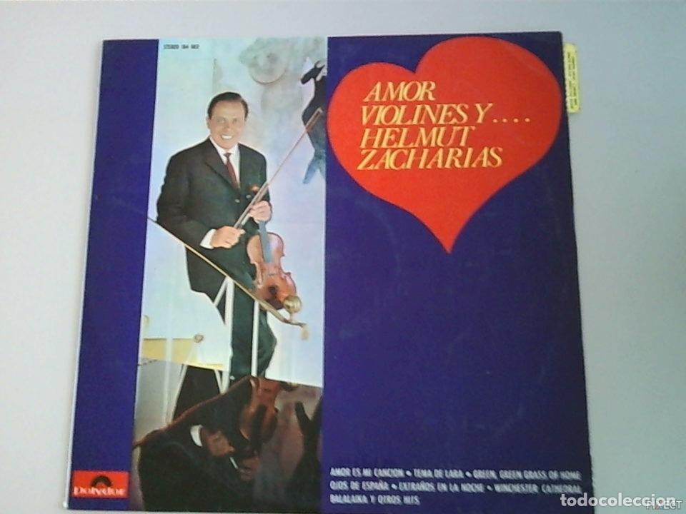 Libros: HELMUT ZACHARIAS. AMOR VIOLINES Y. DISCO. VINILO. DISCOS. VINILOS - H. ZACHARIAS.: