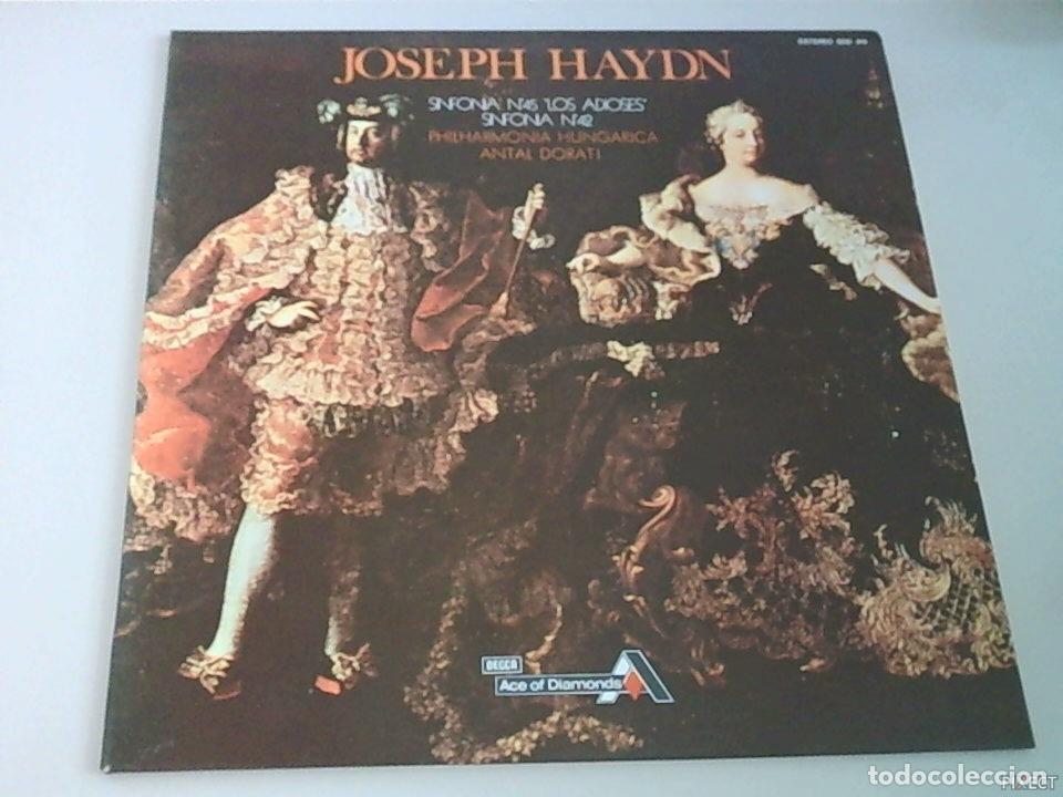 Libros: JOSEPH HAYDN. SINFONIA N&ordm;45 LOS ADIOSES. SINFONIA N&ordm;42. DISCO. VINILO. DISCOS. VINILOS - HAYDN.:
