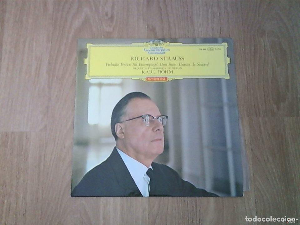 Libros: RICHARD STRAUSS. PRELUDIO FESTIVO-TILL EULENSPIEGEL-DON JUAN. DISCO. VINILO. DISCOS. VINILOS - KARL