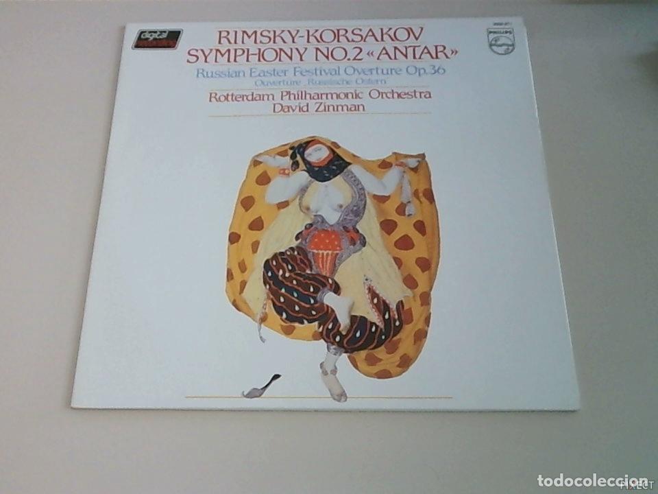 B&uuml;cher: RIMSKY-KORSAKOV. SYMPHONY N&ordm;2 ANTAR. OVERTURE OP.36. DISCO. VINILO. DISCOS. VINILOS - KORSAKOV.: