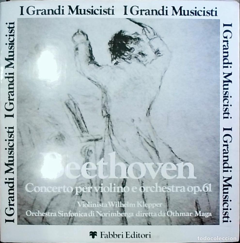 Libri di seconda mano: Concerto per violino e orchestra op. 61 - Ludwig van Beethoven: