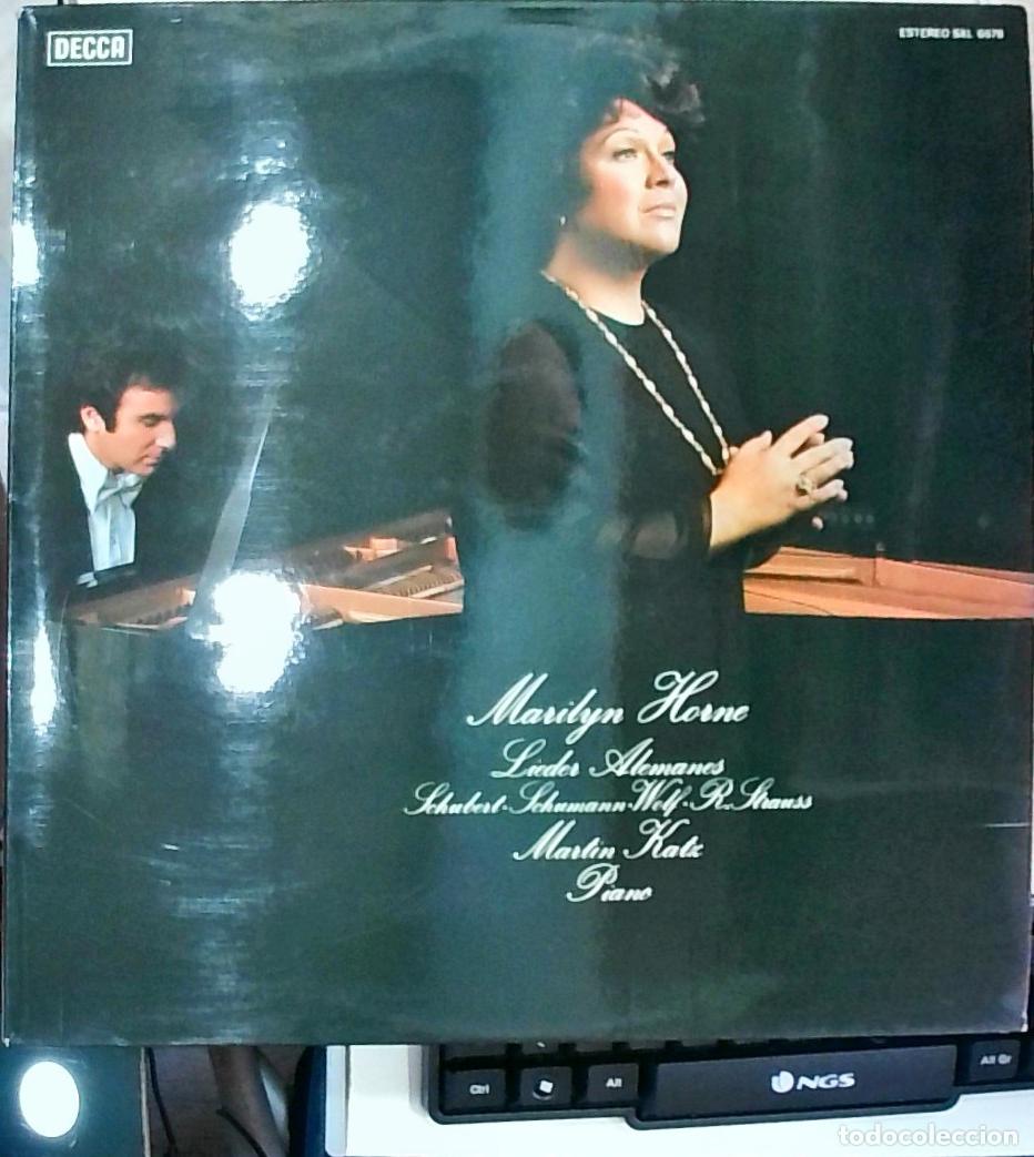 books: German Lieder (Lieder Alemanes) - Marilyn Horne: