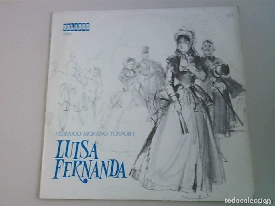 B&uuml;cher: LUISA FERNANDA. FEDERICO MORENO TORROBA. DISCO. VINILO. DISCOS. VINILOS - MORENO TORROBA.: