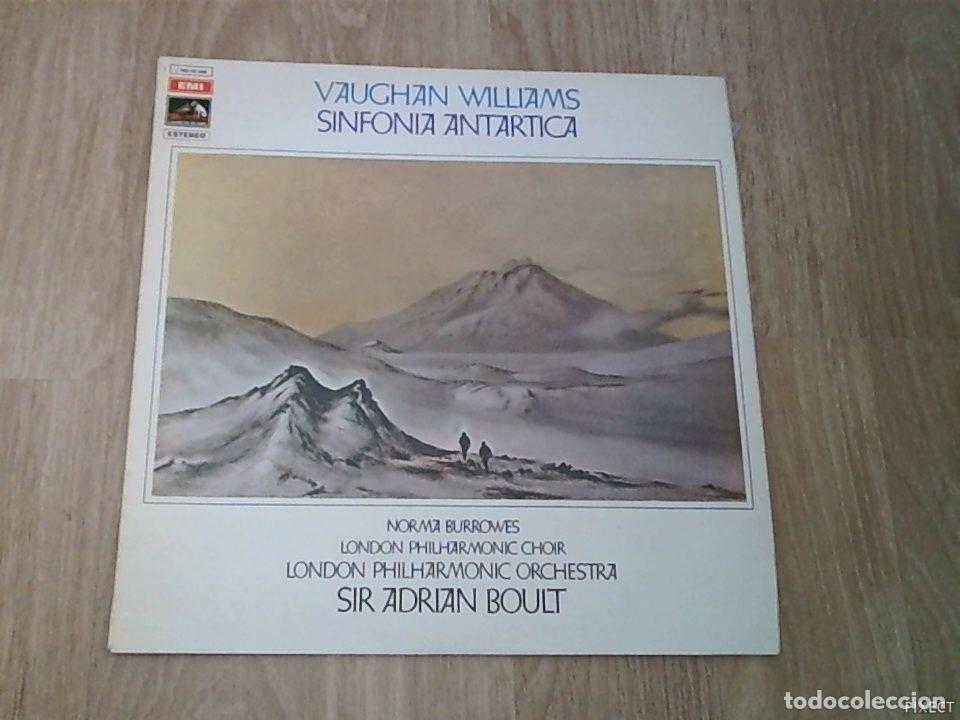 Livros em segunda m&atilde;o: VAUGHAN WILLIAMS. SINFONIA ANTARTICA. SIR ADRIAN BOULT. DISCO. VINILO. DISCOS. VINILOS - NORMA BURRO