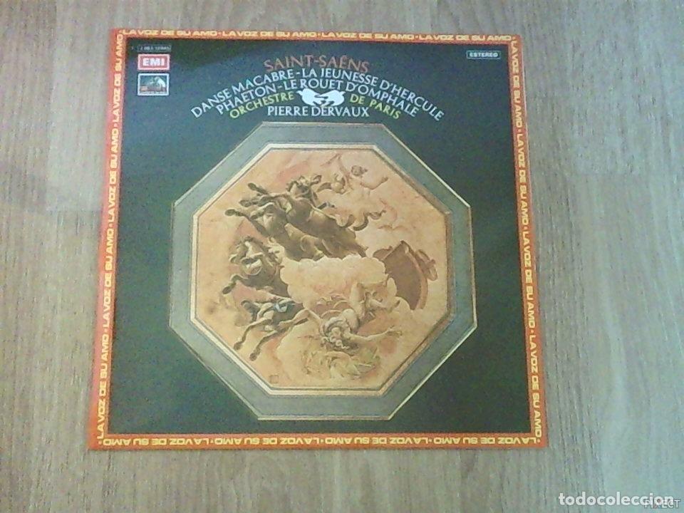 books: SAINT-SAENS. DANSE MACABRE-LA JEUNEUSSE D'HERCULE-PHAETON... DISCO. VINILO. DISCOS. VINILOS - PIERRE