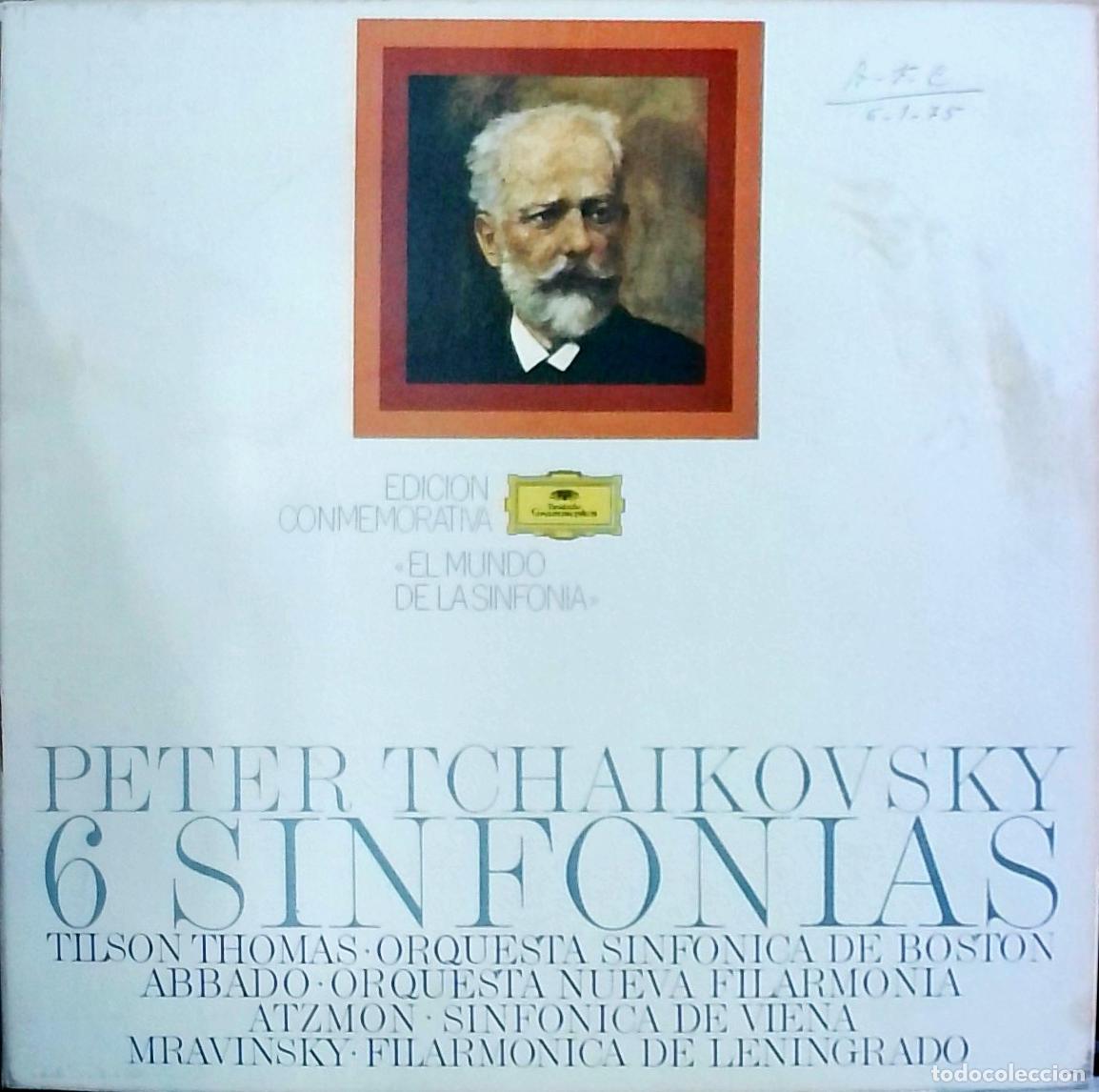 Libri di seconda mano: 6 Sinfonias (Edici&oacute;n Conmemorativa El Mundo de la Sinfon&iacute;a) - Pyotr Ilyich Tchaikovsky: