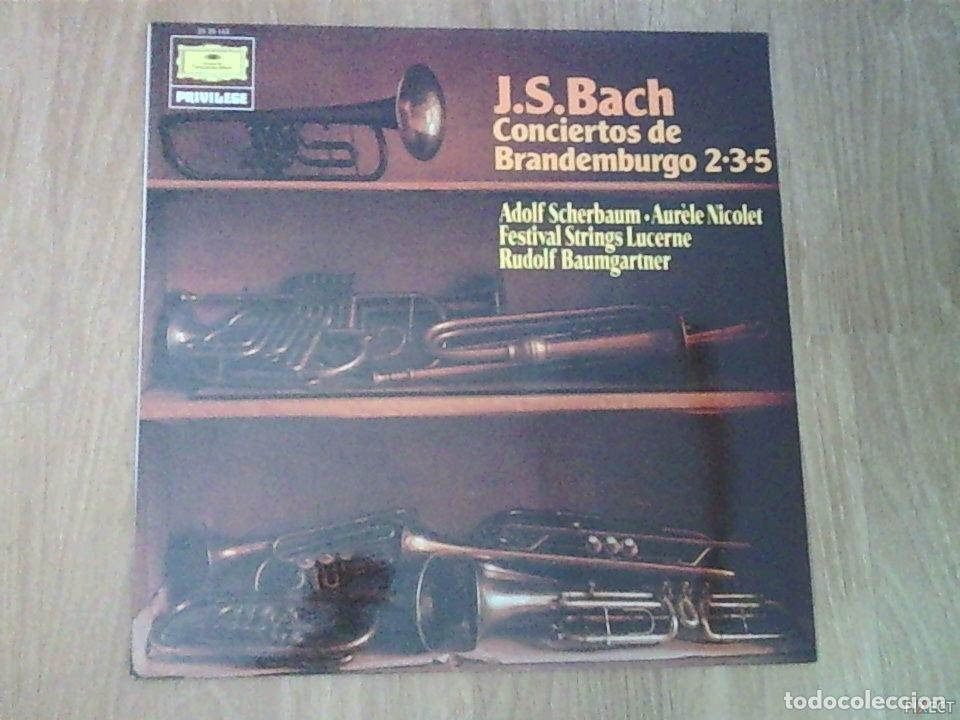 Libros: J.S.BACH CONCIERTOS DE BRANDEMBURGO 2.3.5. DISCO. VINILO. DISCOS. VINILOS - R. BAUMGARTNER: