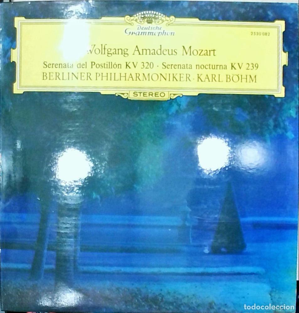 Libros: Serenata del Postill&oacute;n KV 320. Seranta nocturna KV 239. Berlinier Philharmoniket. Karl Bohm - W. A.