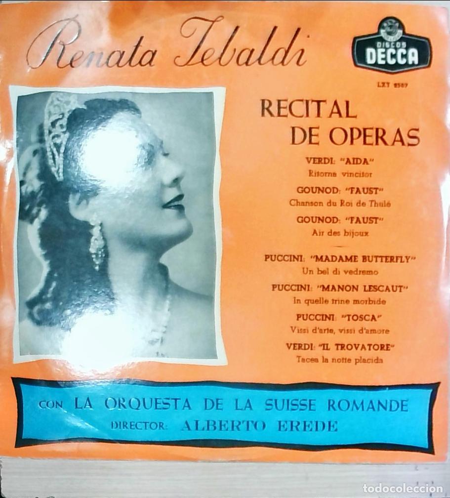 books: Recital de &Oacute;peras - Renata Tebaldi: