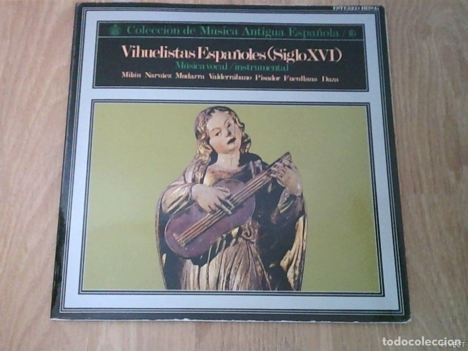 Libros: VIHUELISTAS ESPA&Ntilde;OLES SIGLO XVI. MUSICA VOCAL/INSTRUMENTAL. DISCO. VINILO. DISCOS. VINILOS - ROBERTO