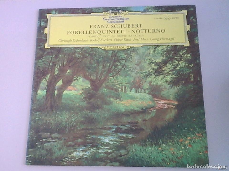 B&uuml;cher: FRANZ SCHUBERT. FORELLENQUINTETT-NOTTURNO. DISCO. VINILO. DISCOS. VINILOS - SCHUBERT.: