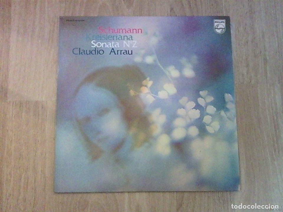 Libros: SCHUMANN- KREISLERIANA- SONATA N&ordm;2- CLAUDIO ARRAU. DISCO. VINILO. DISCOS. VINILOS - SCHUMANN: