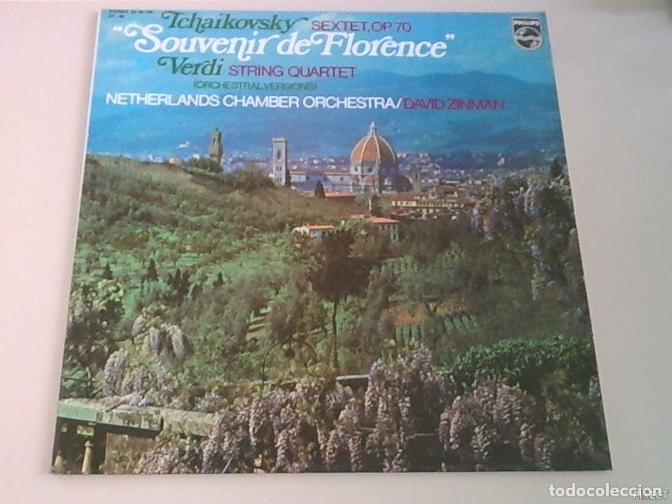 Libri di seconda mano: TCHAIKOVSKY-VERDI. SEXTET OP70. SOUVENIR DE FLORENCE. STRING QUARTET. DISCO. VINILO. DISCOS. VINILOS