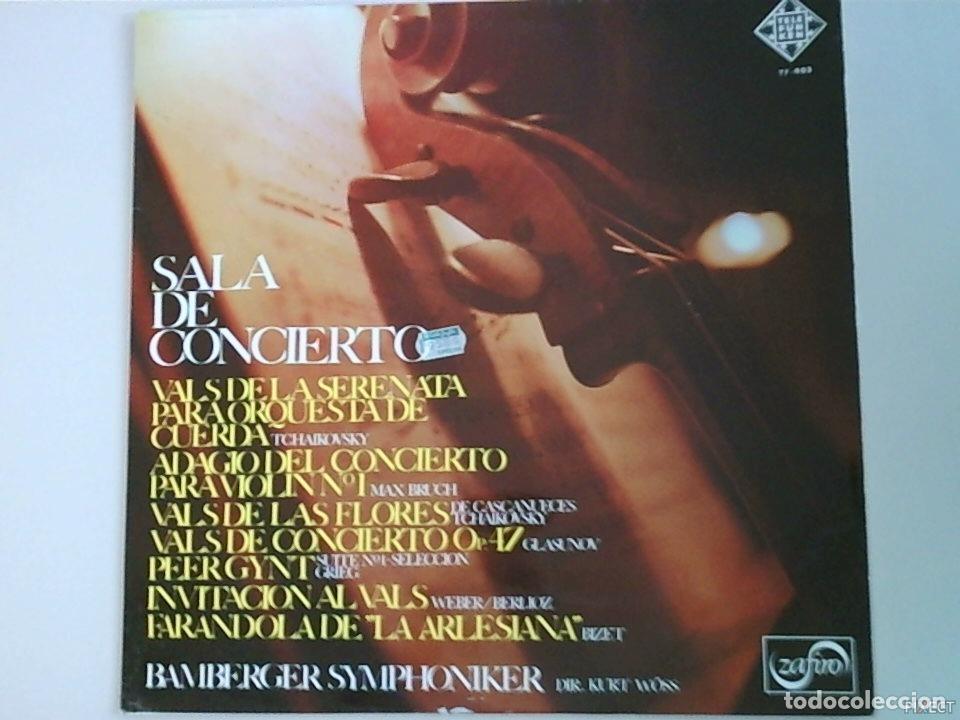 Livres: SALA DE CONCIERTO. TCHAIKOVSKY- BRUCH-GLASUNOV-BIZET-. DISCO. VINILO. DISCOS. VINILOS - VARIOS.: