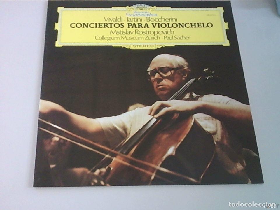 Libros: VIVALDI-TARTINI-BOCCHERINI. CONCIERTOS PARA VIOLONCHELO. DISCO. VINILO. DISCOS. VINILOS - VARIOS.: