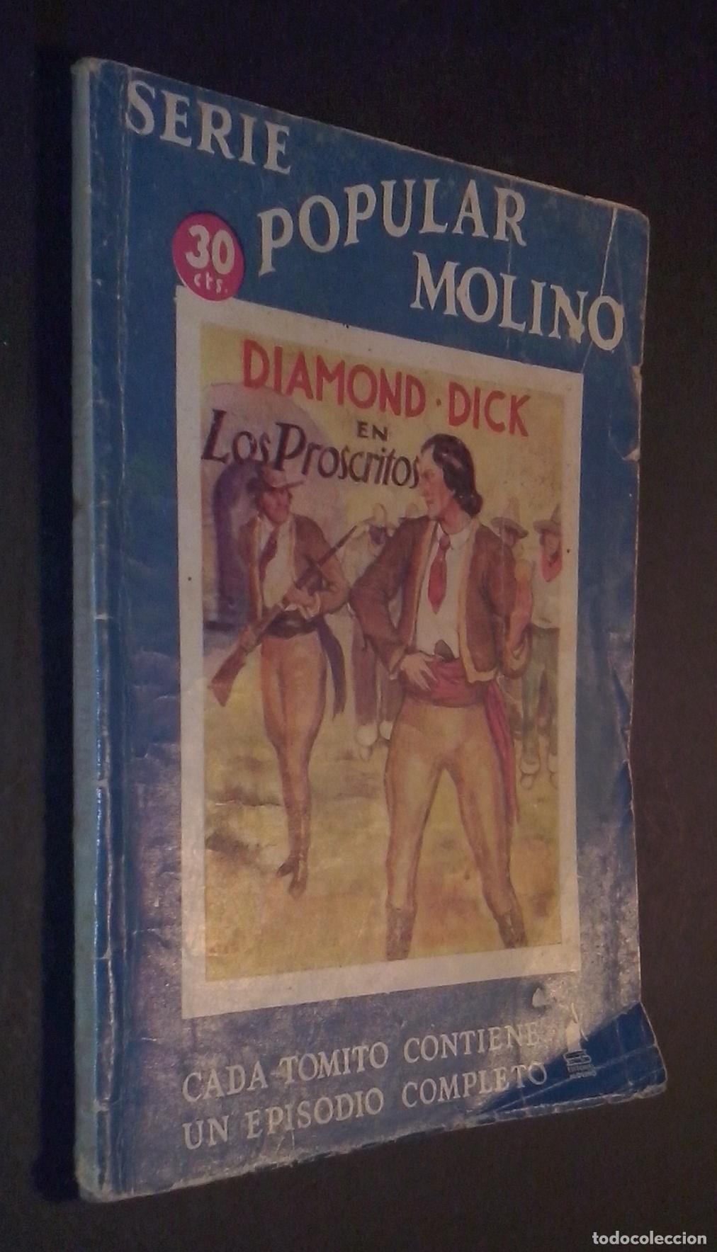 Libri di seconda mano: Diamond Dick en... Los proscritos - L&Oacute;PEZ H., G.: