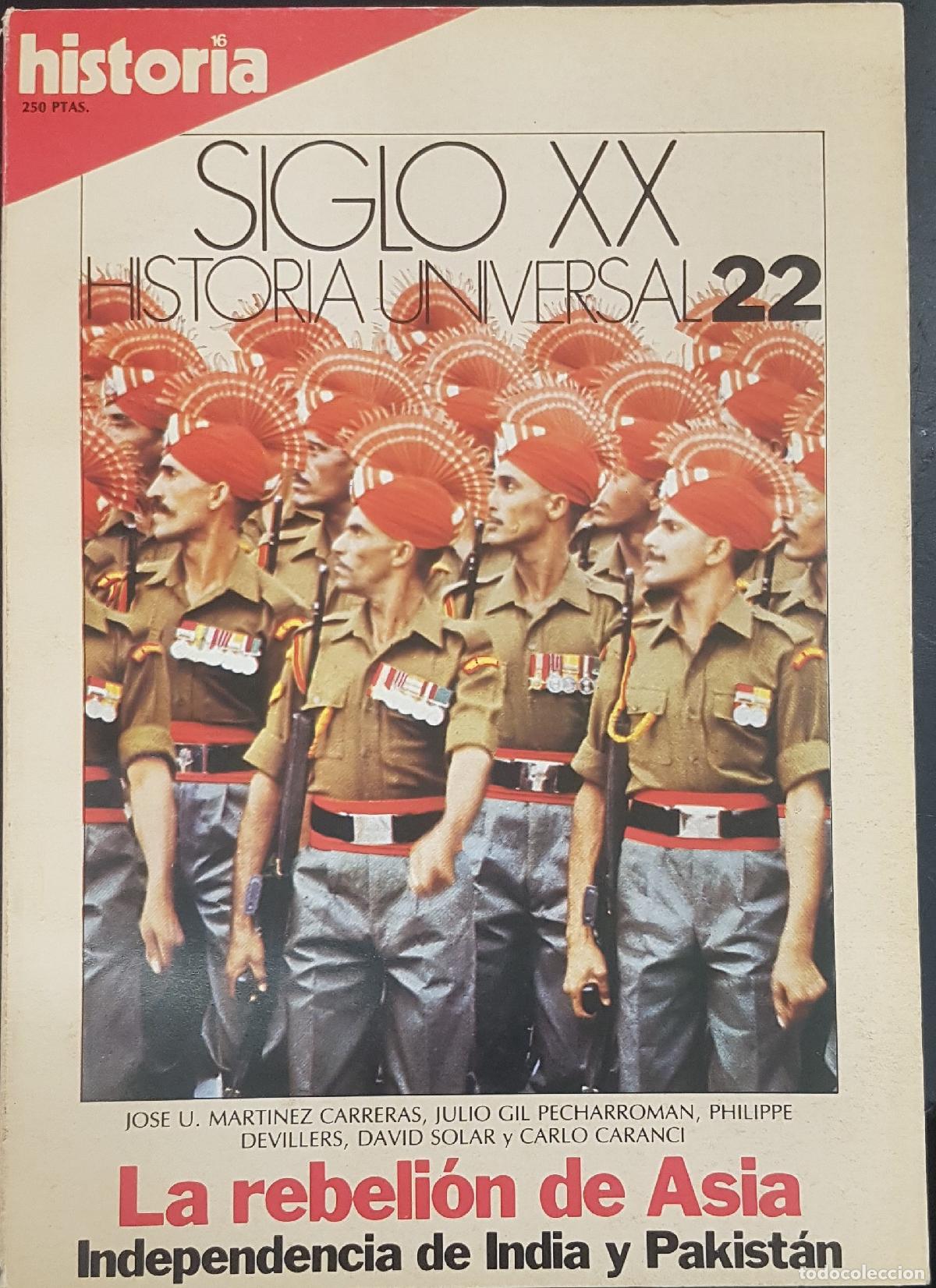 B&uuml;cher: La rebeli&oacute;n de Asia. Independencia y India y Pakistan. Historia 16 Siglo XX Historia Universal N&ordm; 22