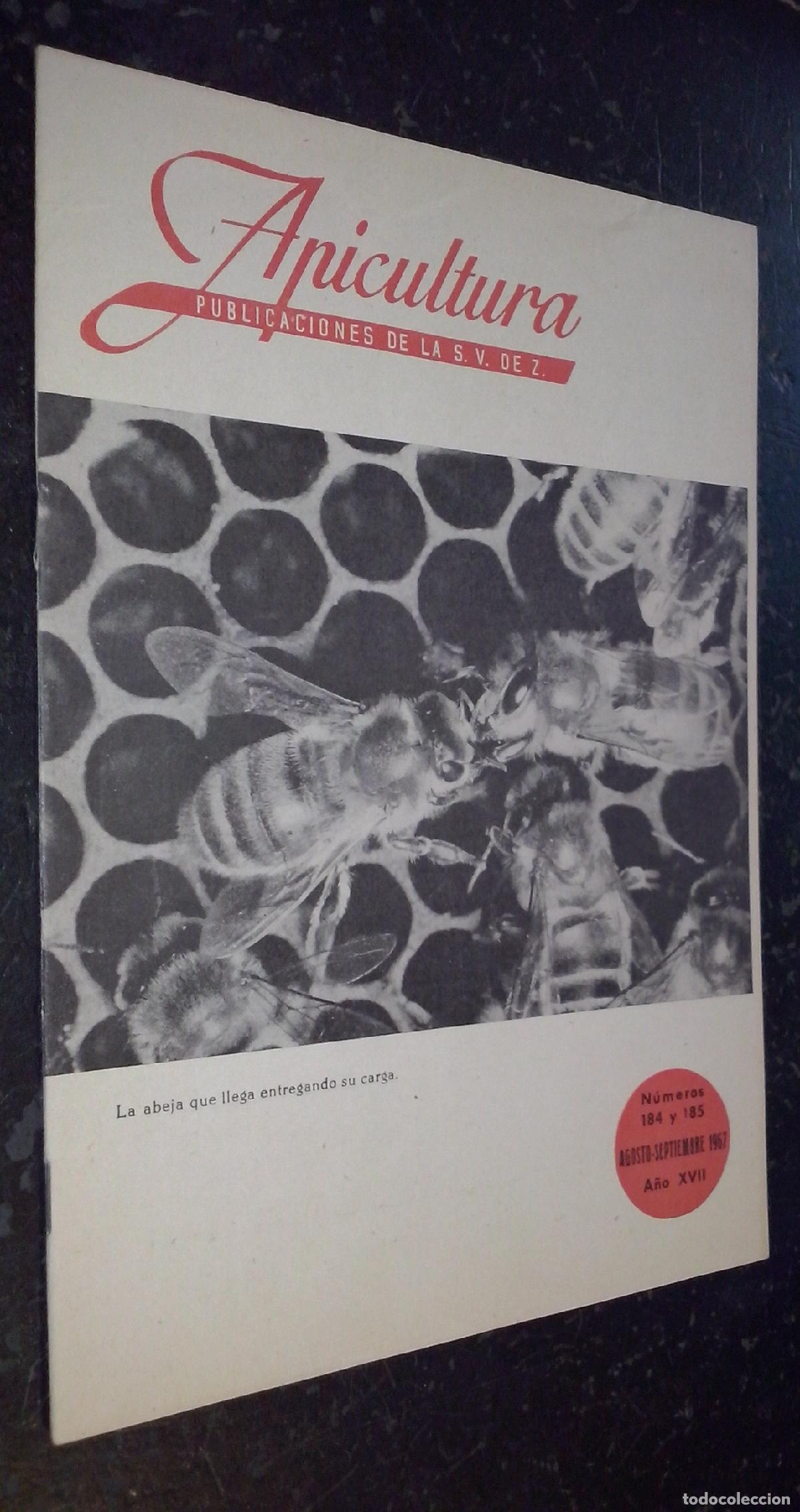 Libri di seconda mano: Apicultura. N&ordm; 184. Agosto - septiembre 1967 - AA. VV.:
