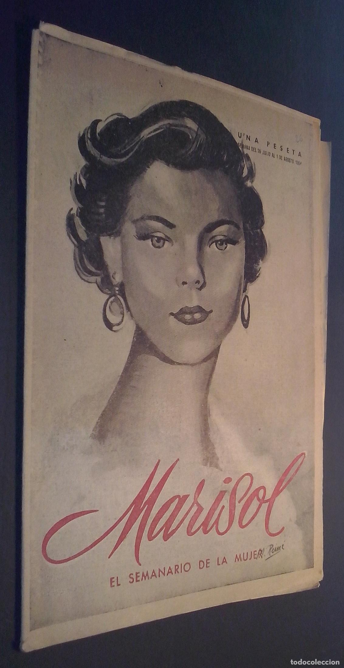Libros: Marisol. El semanario de la mujer. A&ntilde;o I. N&ordm; 26. Semana del 26 de julio al 1 de agosto - AA. VV.: